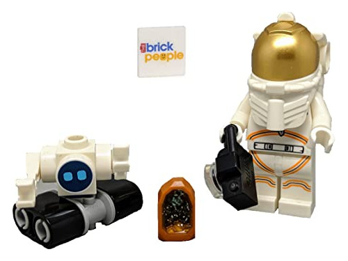 Puerto Espacial De Lego City: Astronauta Con Robot Space Rov