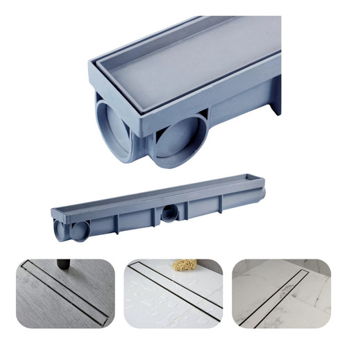 Rejilla Desagüe Lineal Oculto De 6x50 Cm Piso/porcelanato