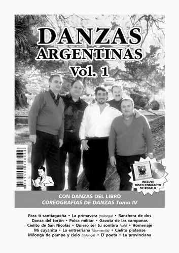 Danzas Argentinas Vol. 1 (librito+cd De Herencia Nativa)