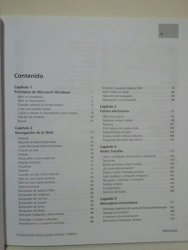 Computación Básica Para Adultos. Por Claudio Veloso. (Usado)