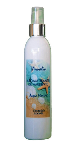 Aromatizador De Ambientes Aroma Acqua Marine Frasco 200ml