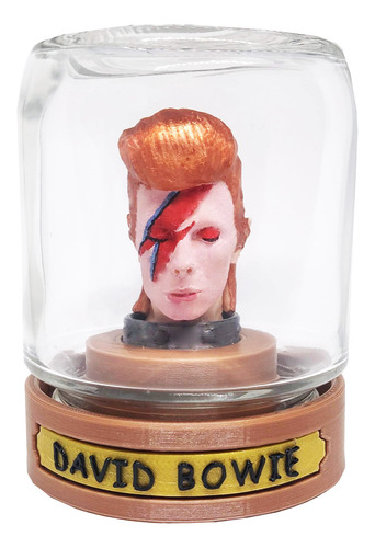 David Bowie - Heads In A Jar - 3dprinted - 9cm Altura
