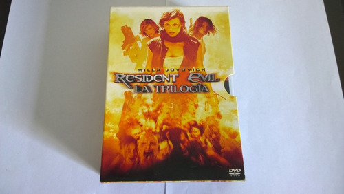 Resident Evil La Trilogía Dvd Región 4 