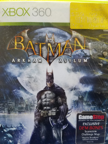 Batman Arkham Asylum Para Xbox 360 Fisico Original 