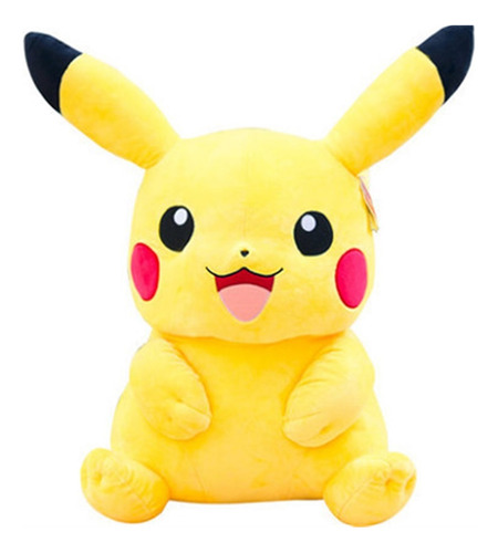 Almohada Grande Para Muñecos De Peluche Pokémon Pikachu 50cm