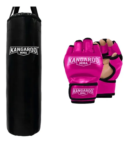 Saco De Boxeo Rosado MercadoLibre
