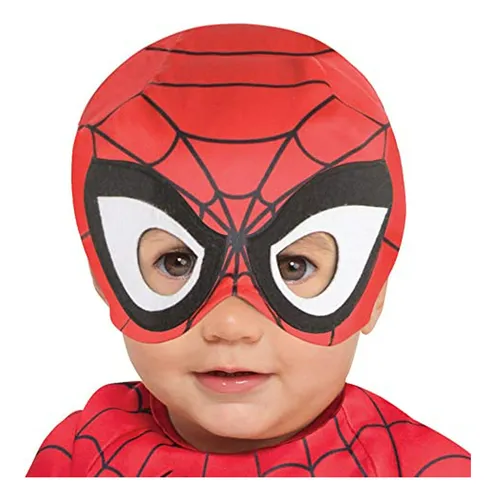 Disfraz Spider-man Para Bebés Compatible Con Marvel Comics.