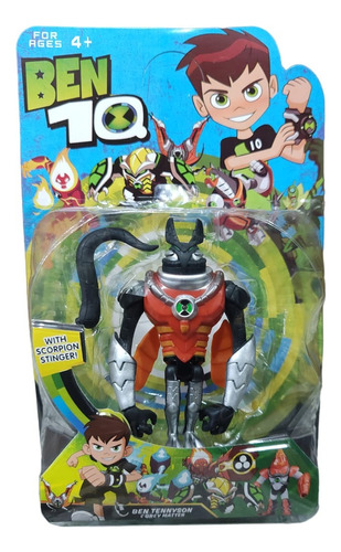 Muñecos Ben 10 Articulados Varios Modelos Alien Vilgax Rath