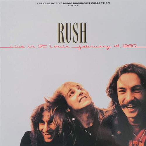 Vinilo Rush/ Live In St Louis 1980 (white Vinyl) 2lp