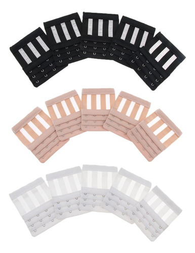 5x Bra Extender 4 Rows Ropa Interior Para Mujer Correa