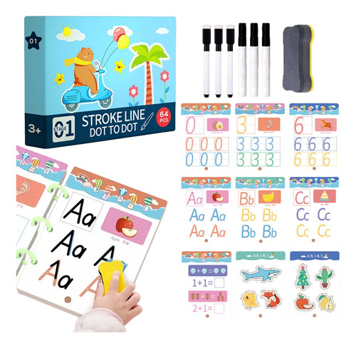 Cuaderno De Juguete Educativo Montessori Para Niños