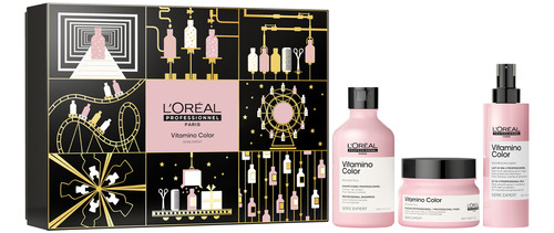 Shampoo Loreal Professionnel Vitamino Color +masc+aceite Set