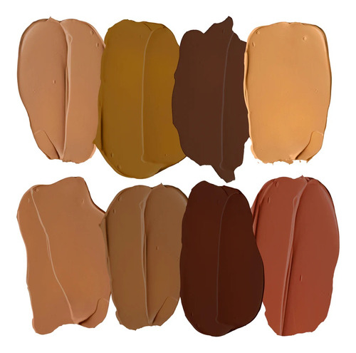 Paleta Correctora Maquillaje Concealer La Girl Pro Sculp 12g Tono Deep