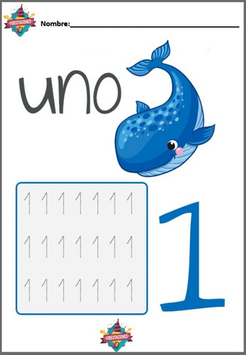 Imprimible De Conociendo Los Numeros 1 - 20 (Usado)