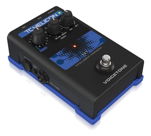 Tc Helicon Voicetone H1 Stompbox De Un Botón Para Realis...
