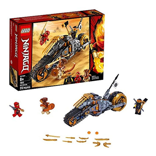 Lego Ninjago Cole's Dirt Bike 70672 Kit De Construcción (212