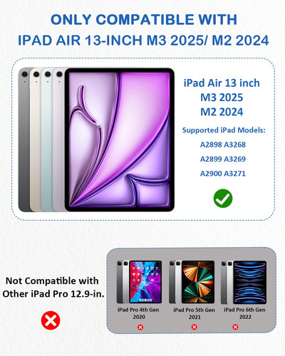 Protetores De Pantalla Xiron 2 Unidades Para Ipad Air 13 Pul