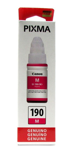 Imagen 4 de 5 de Kit 4 Tintas Canon Original Gi-190 G1100 G2100 G3100 G4100
