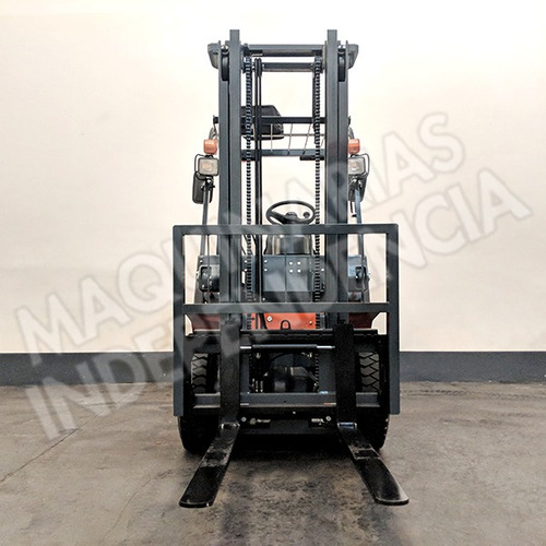 Imagen 6 de 11 de Autoelevador Heli 2500 Kg Diesel Cpcd25 Desplazador 0km