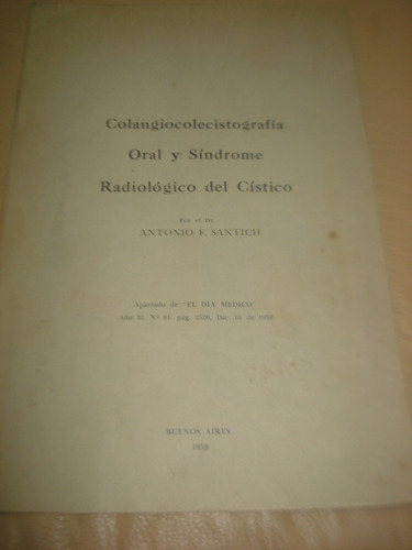 Colangiocolecistografia Oral Sindrome Radiologico De Cistico