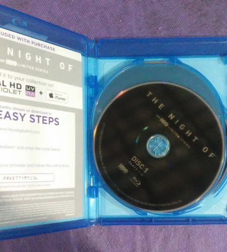 The Night Of Mini Serie Hbo Blu-ray Original (Usado)