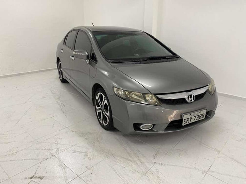 Honda Civic Lxl Se 1.8 Flex Manual 2011 Cinza Revisado