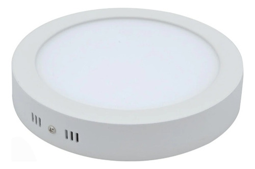 Panel Redondo Superficial Led 12w 6500k Marca Smartlight