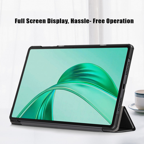 USTIYA Funda Para Honor Pad X8a Case Uso Rudo Carcasa Protector Piel Color Negro PC+PU Cover