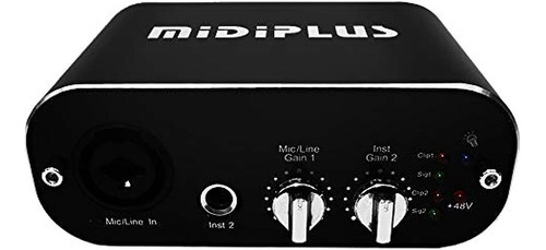 Interfaz De Audio Midiplus Audiolink Light