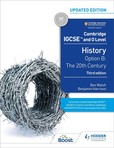 Cambridge Igcse And 0 Level - History - Option B - 3rd Ed