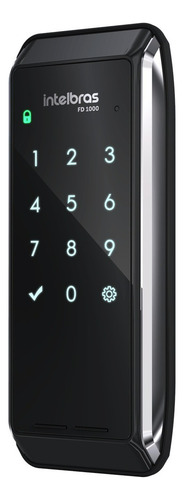 Fechadura Digital De Sobrepor Fd1000 Com Senha Intelbras