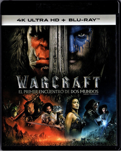 Warcraft El Primer Encuentro De Dos Mundos 4k Uhd + Blu-ray
