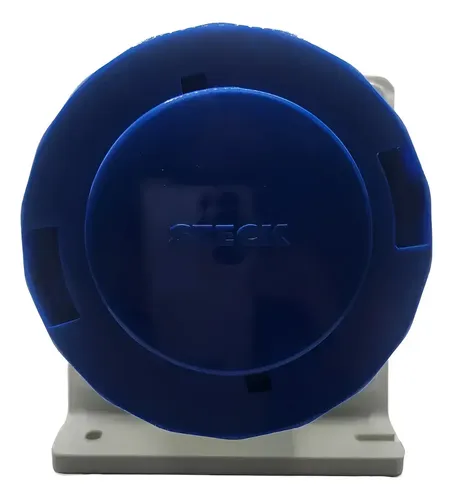 Tomada Sobrepor 3p+t 63a 220v 9h Azul - N-4509 Steck