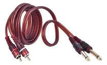 Comprar Cable Dual Rca Macho A Dual De 1,5mm Y 6,35 Pulgadas