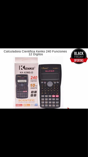 Calculadora Científica Kenko 12digitos 240 Funciones
