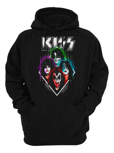 Sudaderas Kiss Rock Full Color Mod 10-18 Modelos Disponi