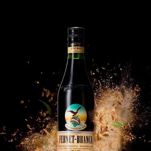 Regalo Kit Caja Madera Fernet Branca + 1 Vaso Grabado