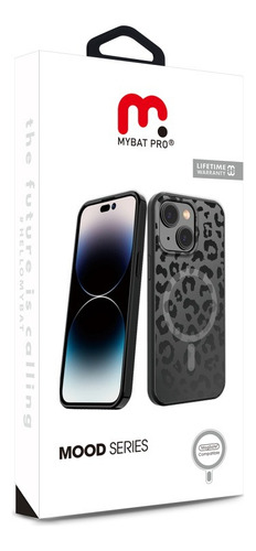 Funda Para iPhone 15 Plus (6.7) Diseño Mood Leopardo Magsafe