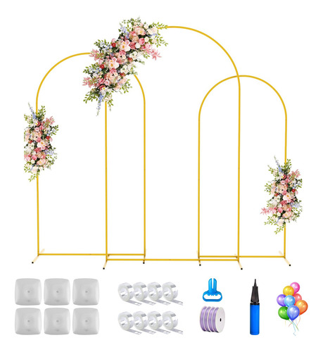 Estructura De Herreria Pack 3 Mamparas Para Decoraciones