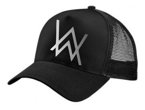 Dj Alan Walker Plateado Gorra Music