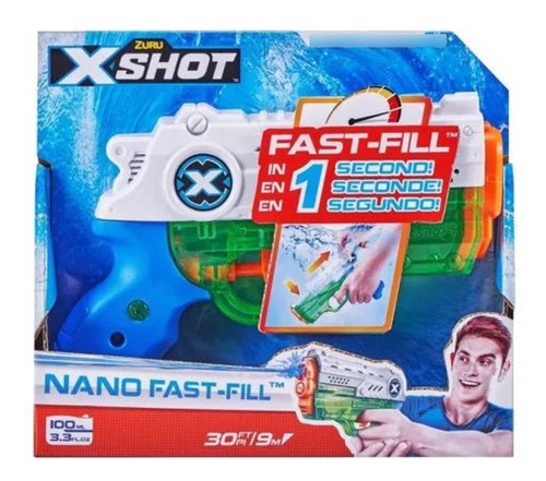 Pistola De Agua X-shot Nano Fast-fill X1 - Juguete Verano !!