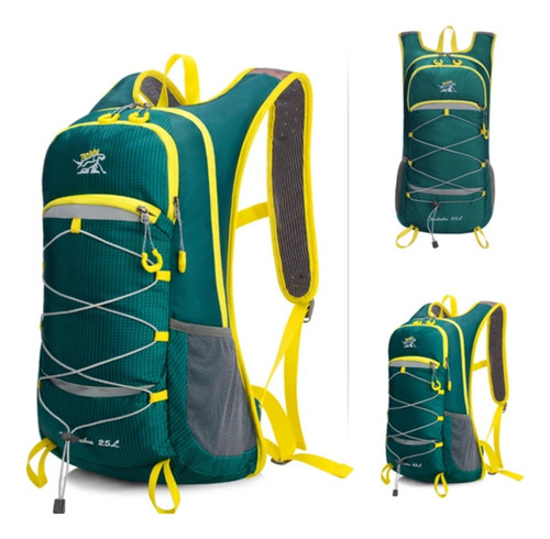 Mochila Bolso Impermeable Pra Trekking Campin Uso Diario 25l