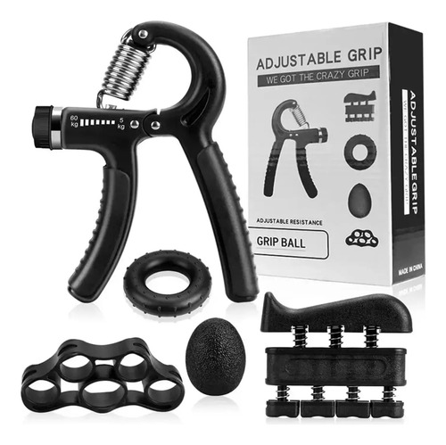 Set De 5 Hand Grips Ejercitadores De Manos,dedos,antebrazos