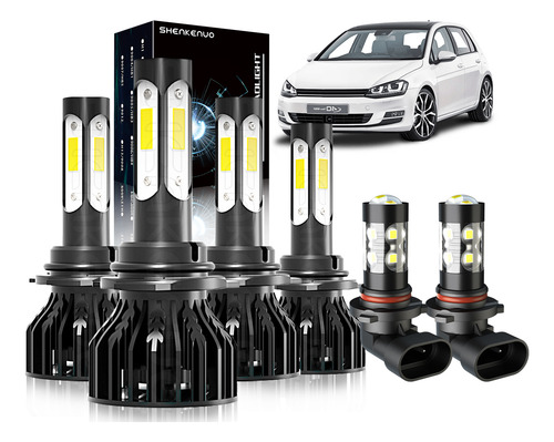 9005 9006 9145 - Kit De Focos Led Para Jeep Commander 2006-1