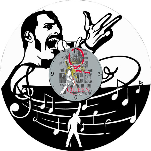 Queen Reloj En Disco Vinilo Acetato
