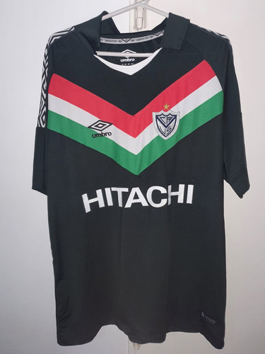 Camiseta Velez Sarsfield Umbro Hitachi Negra Talle Xl #5