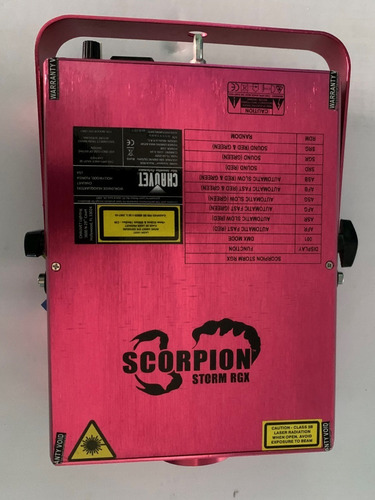 Laser Chauvet Scorpión Storm Rgx
