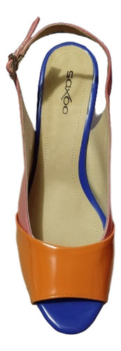 Zapatos (azul-naranja-rosa) Zapatilla No25 Sandalias Detalle