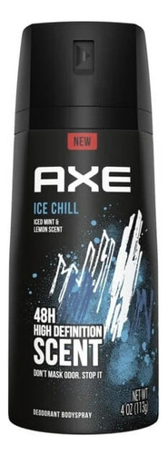 Axe 48h, Desodorante Corporal, Helado De Menta Y Limón