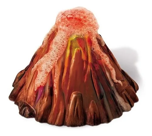 Kit Volcan Juguete Erupción Pintar Manualidades Niños